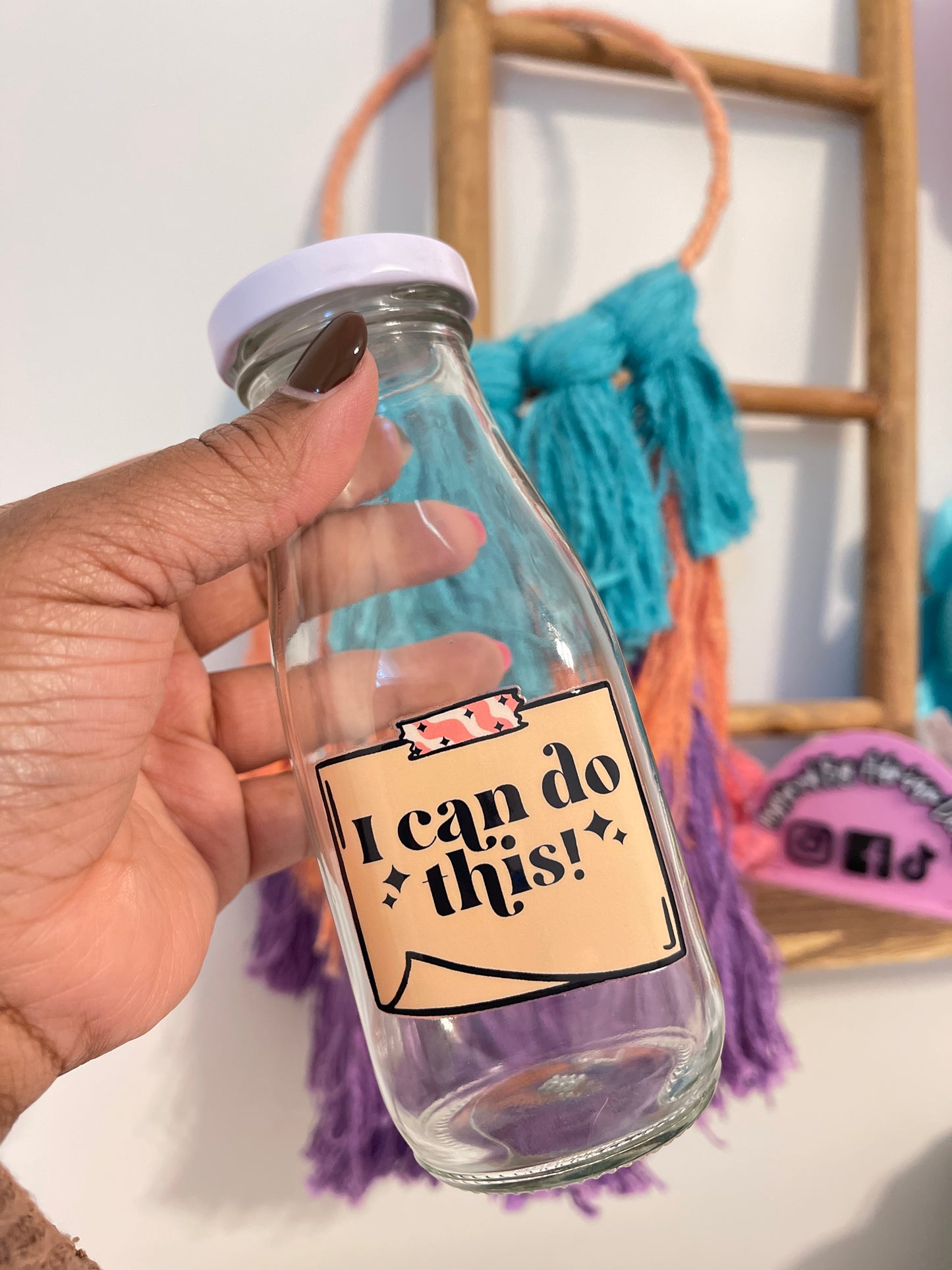 I can do This-Glass Jar