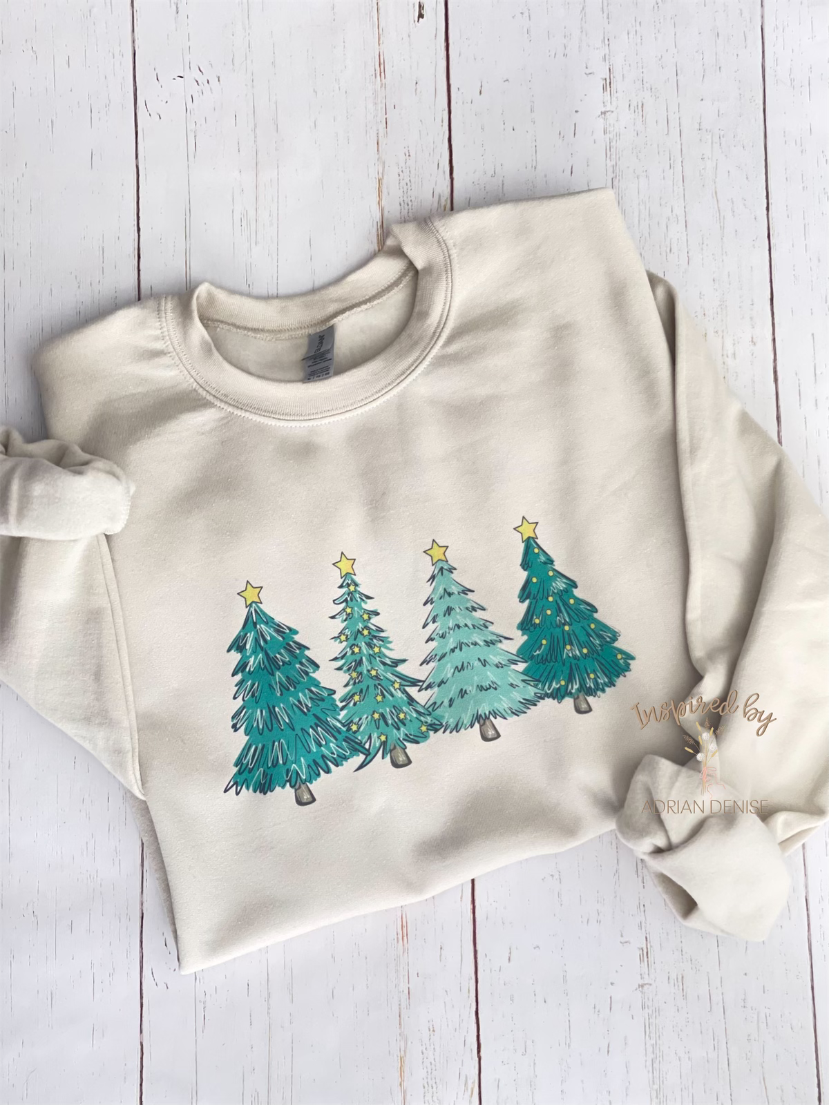 Christmas Pine Trees Sweatshirt