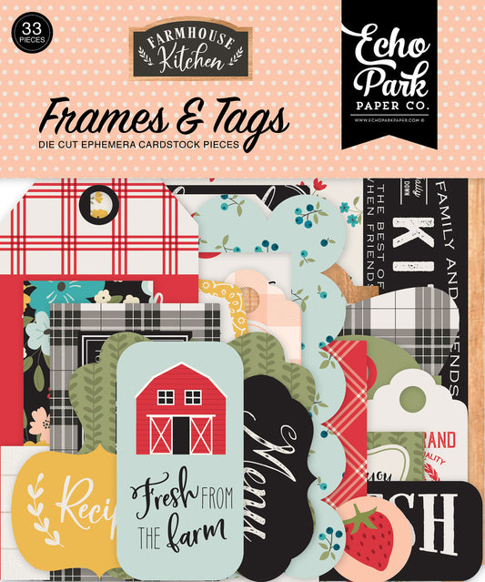 Farmhouse Kitchen Frames and Tags-Scrapbook Collection