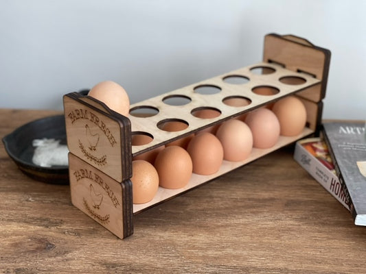Farmhouse Stackable Egg Holder/Tray